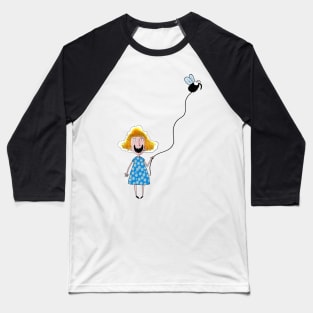 Milly's Pet Fly Baseball T-Shirt